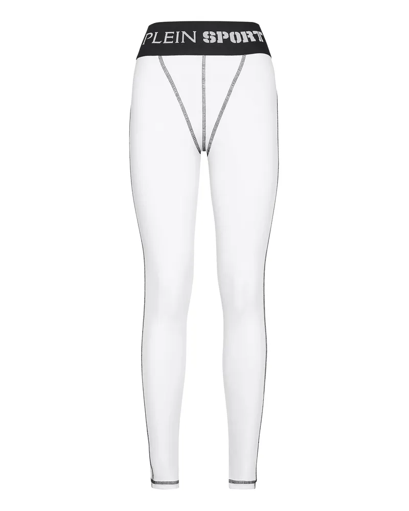 Philipp Plein Leggings Weiß