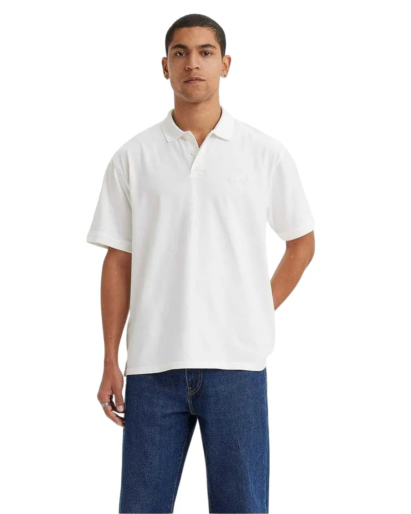 Ben Sherman Poloshirt für Herren, Baumwolle, leger (Leuchtend Weiß Weiß