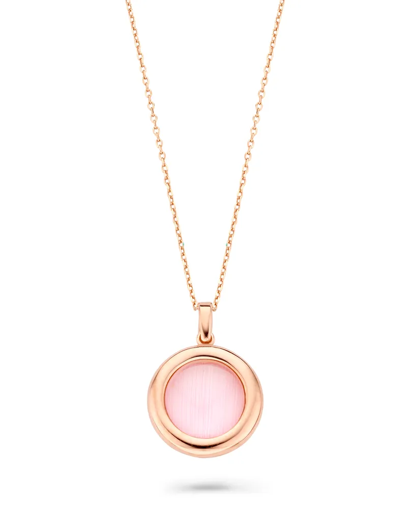 Orphelia Isabella' Damenkette mit Anhänger aus 925er Sterlingsilber - Rosé ZH-7197/PI Rosé