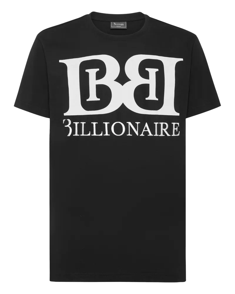 Billionaire T-Shirt mit rundem Ausschnitt, kurzarm - Schwarz Schwarz