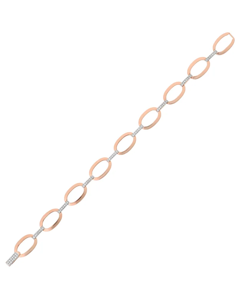 Orphelia Damen-Armband aus 925er Sterlingsilber, Rosé, ZA-7210 Rosé