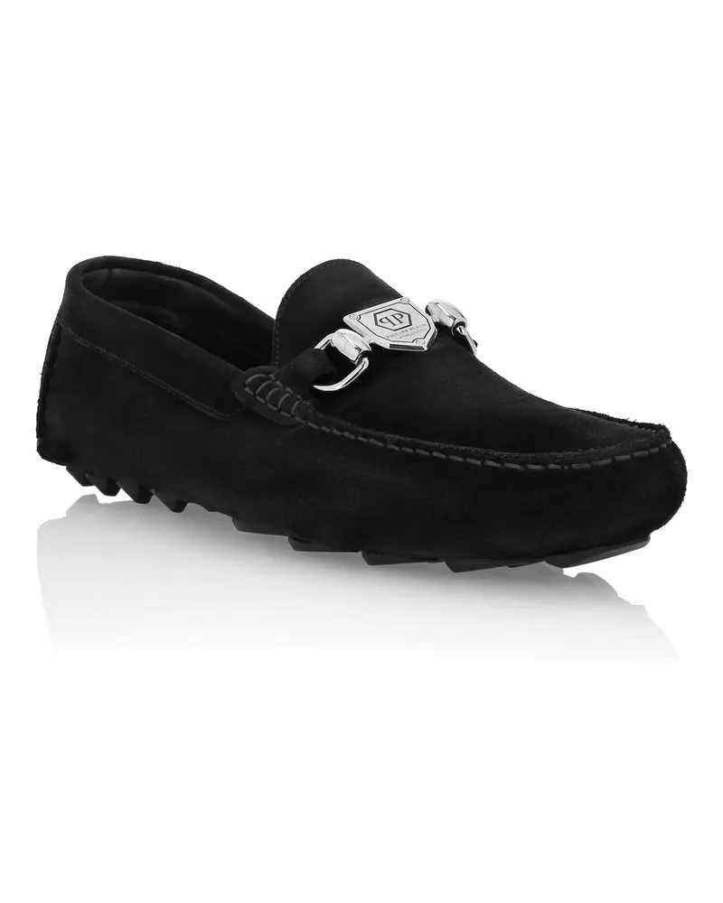 Philipp Plein Mokassin - Schwarz Schwarz