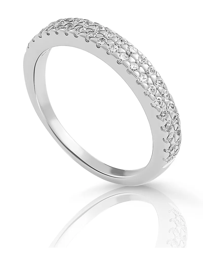 Orphelia Glam“ Damen-Ring aus 925er Sterlingsilber – Silber ZR-7536 Silber