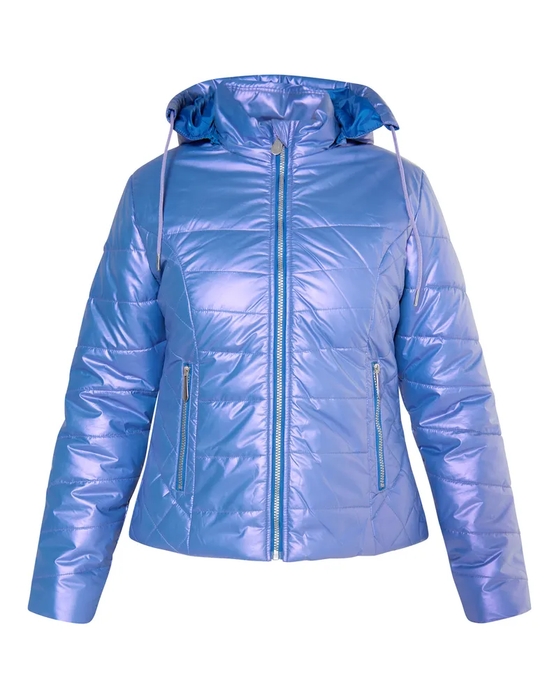 FAINA leichte Steppjacke Damen violett Violett