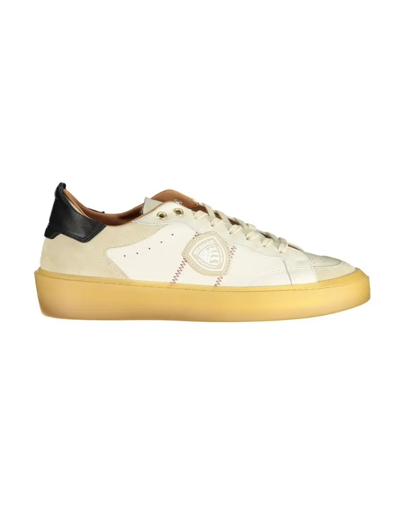 Blauer Low‑Top Sneakers Modell BSNH22035 - Elfenbein Elfenbein