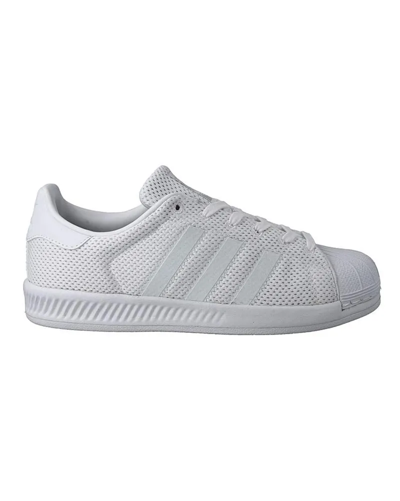 adidas Superstar Bounce Herren White Trainer Weiß