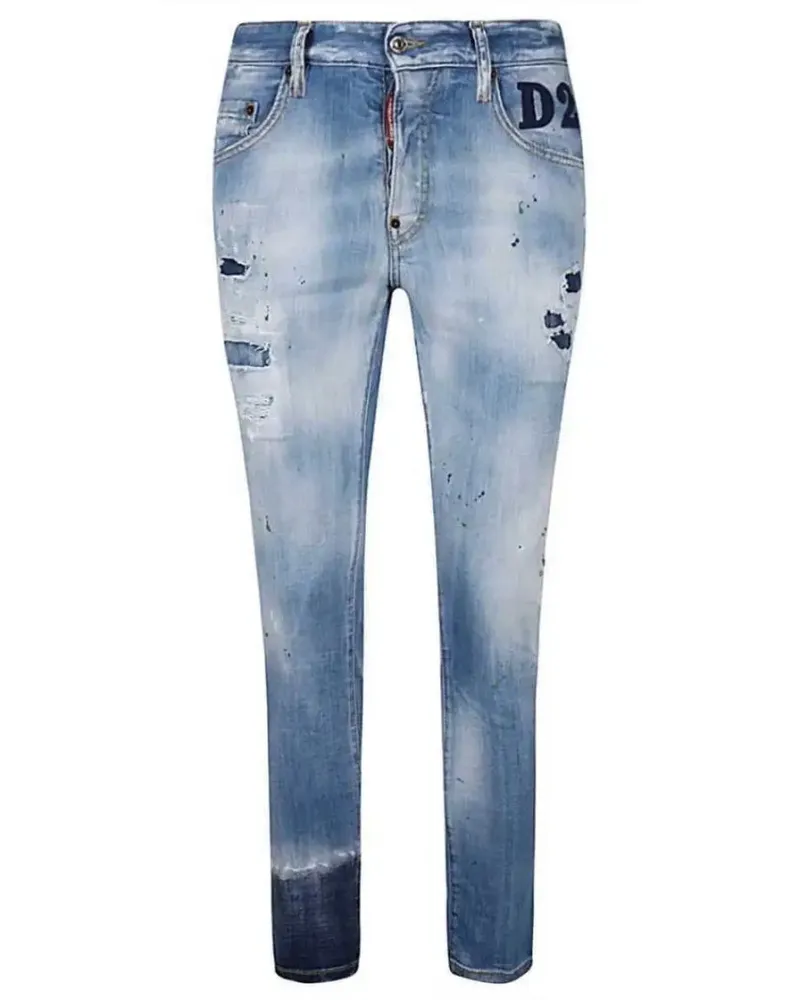 Dsquared2 Skater-Jeans - Blau Blau