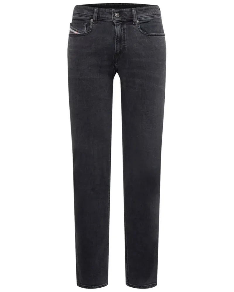 Diesel Sleenker Jeans aus schwarzem Denim Schwarz