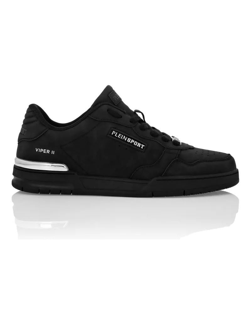 Philipp Plein Low-Top-Sneaker - Schwarz Schwarz