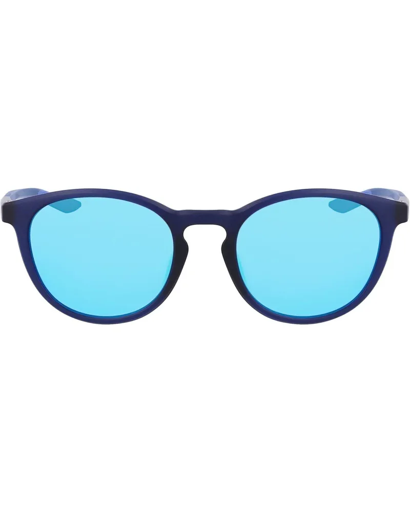 Nike Herren-Sonnenbrille mit rundem „Evolution“-Logo (Marine/Blau Marineblau