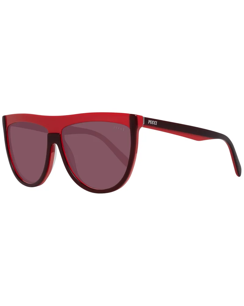Emilio Pucci Borgogne Lunettes de soleil pour la femme des femmes Rot