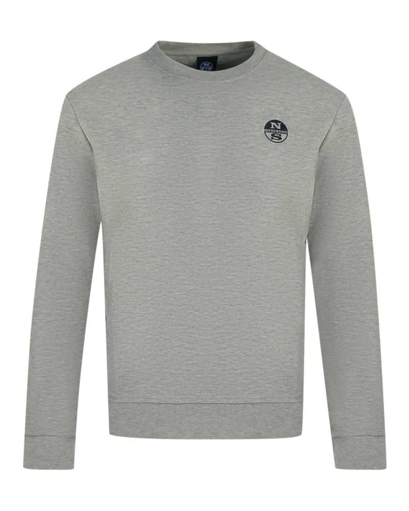 North Sails Classic Crewneck Grey Jumper Grau