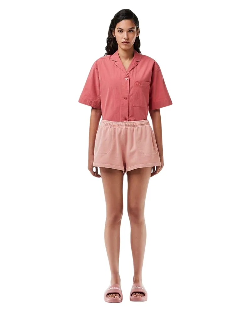 Lacoste Sweat-Shorts für Damen (Pink Rosa