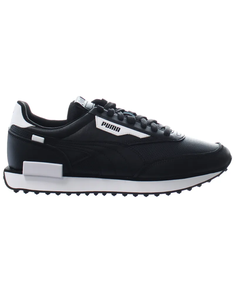 Puma Future Rider Contrast Mens Black Trainer Schwarz