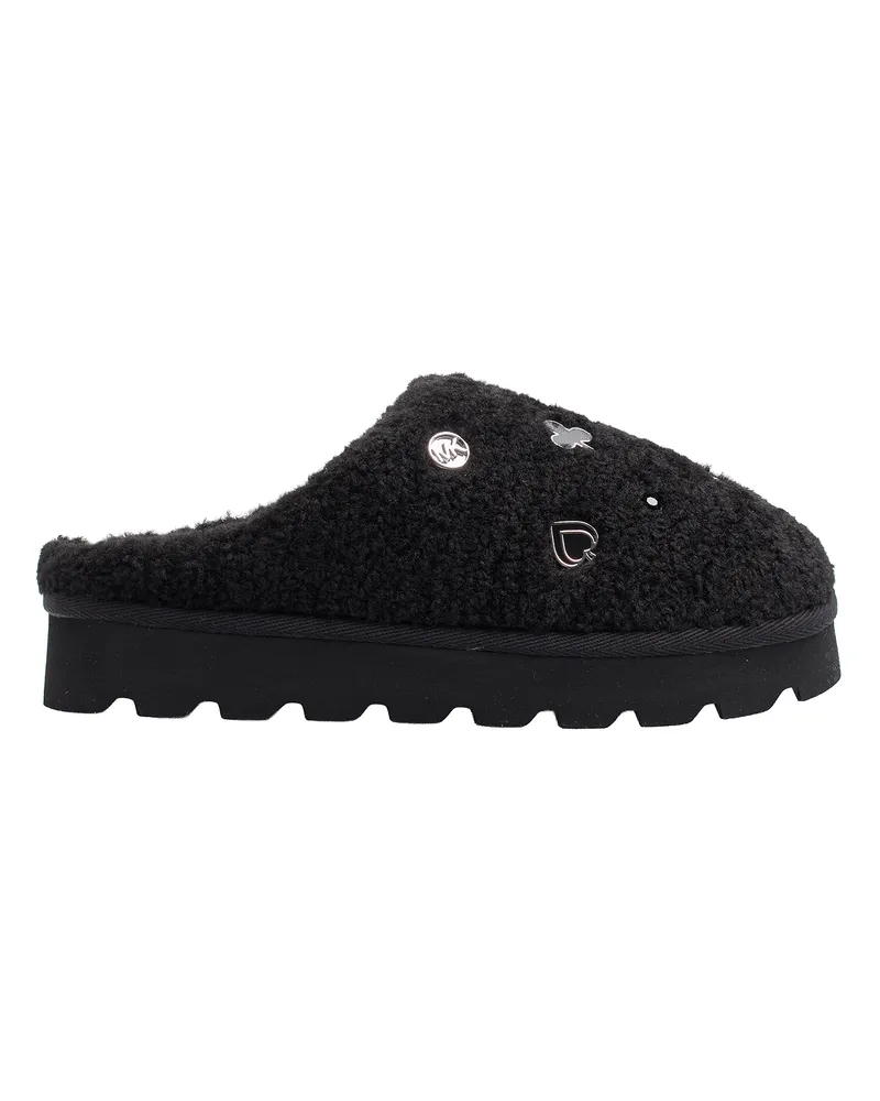 Michael Kors Winnie Hausschuhe, Modell 49F5WNFA1D - Schwarz Schwarz