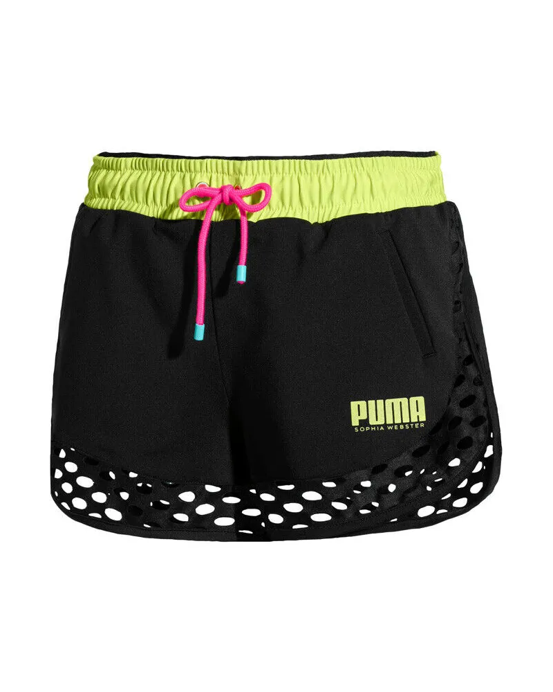 Puma Schwarze Shorts von  x Sophia Webster Schwarz
