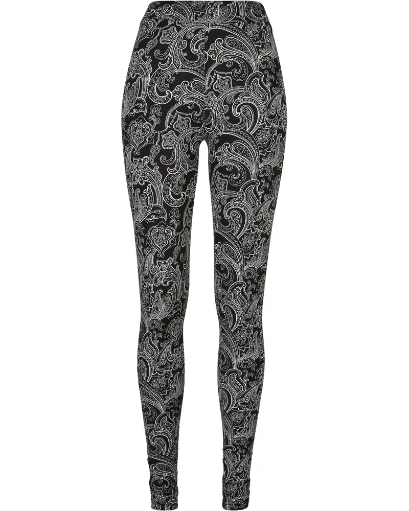 Urban Classics Leggings für Damen (Schwarz Schwarz