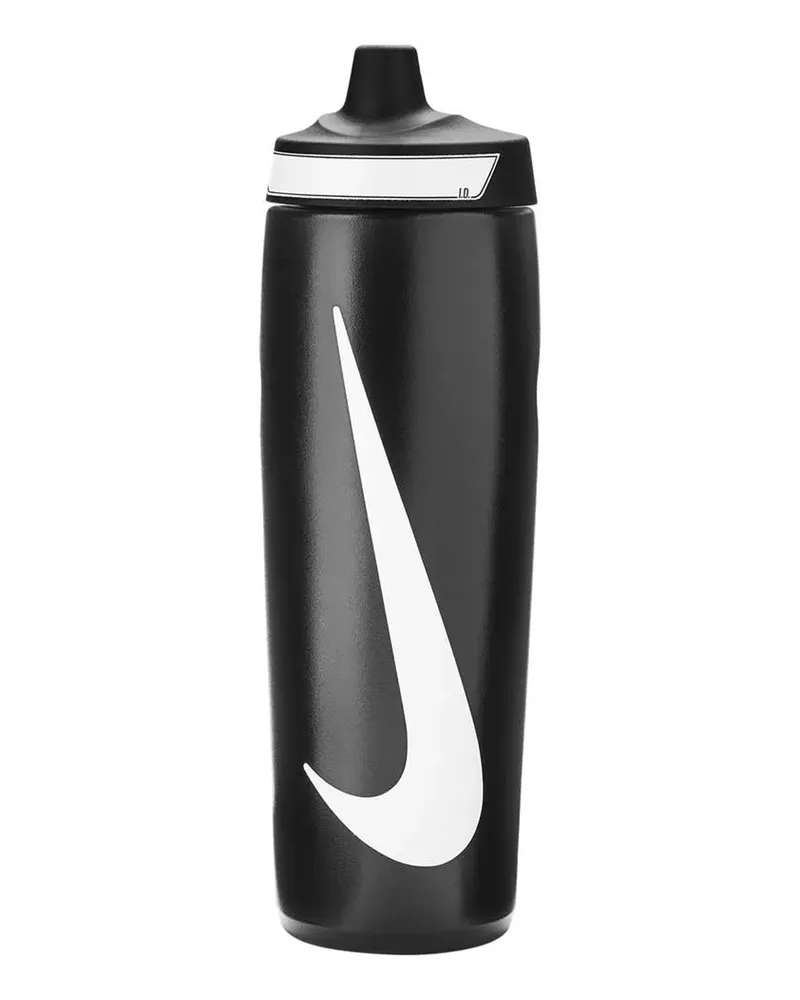 Nike Wasserflasche "Refuel", 2024, 532ml (Schwarz Schwarz