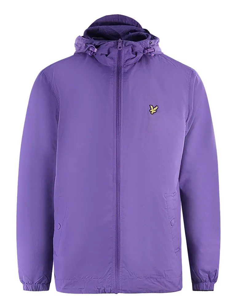 Lyle & Scott Leichte violette Jacke Lila