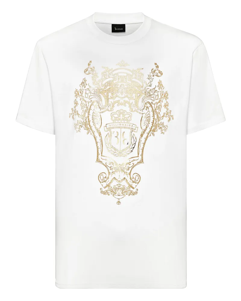 Billionaire T-Shirt Crest Weiß