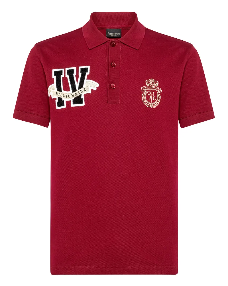 Billionaire Poloshirt - Rot Rot