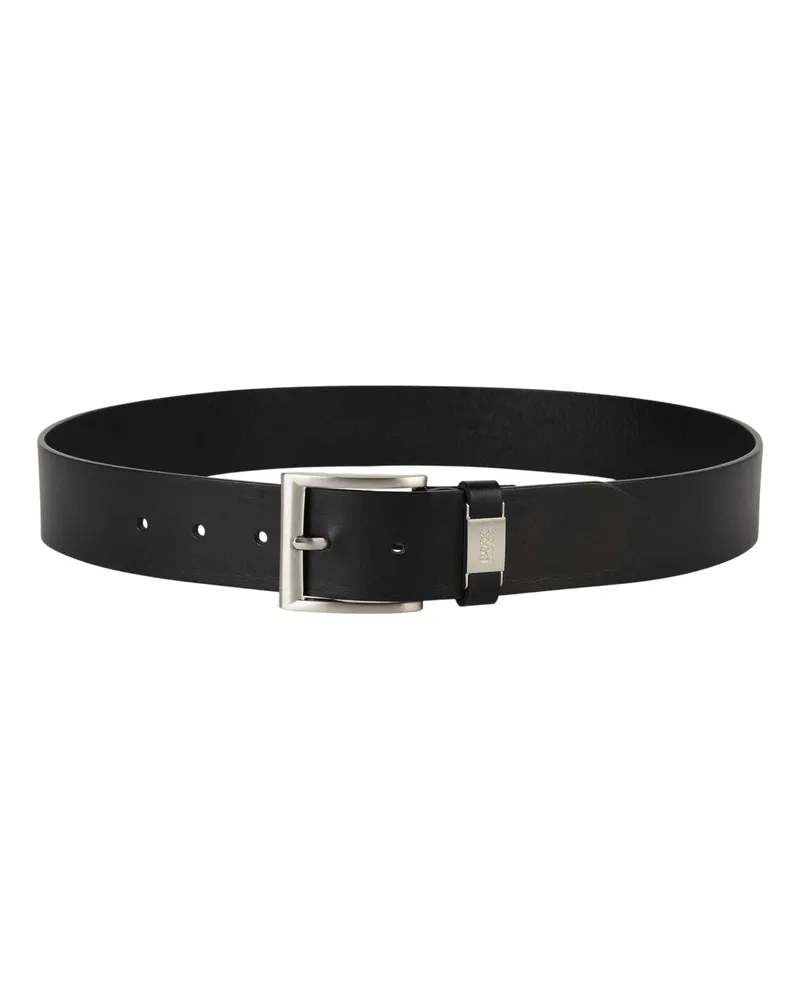 HUGO BOSS Connio" Gürtel, Leder (Schwarz Schwarz