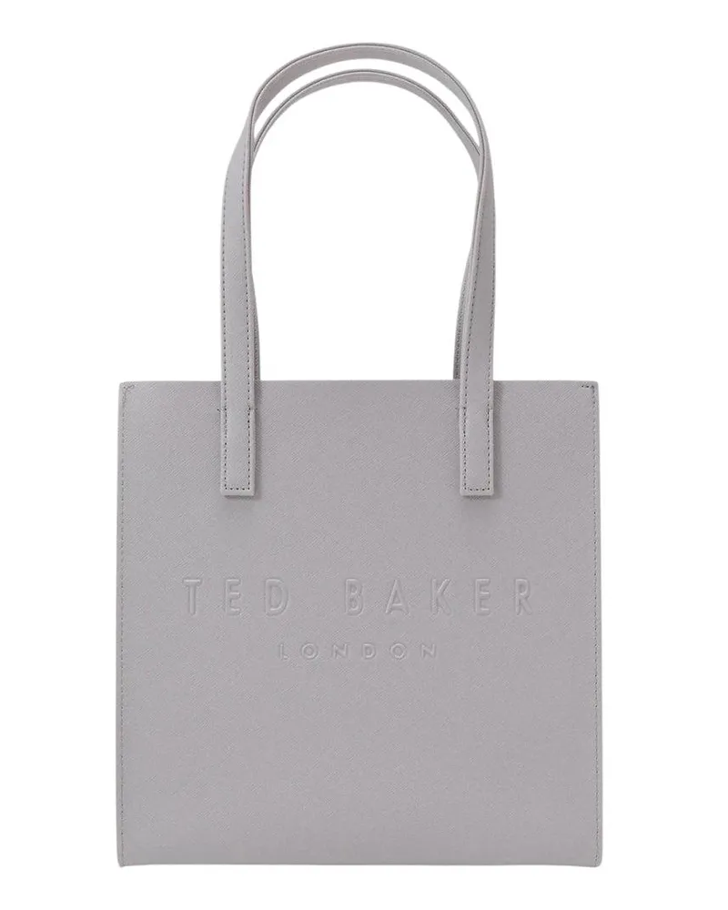 Ted Baker Tragetasche, Kreuzschraffur (Hellgrau Grau
