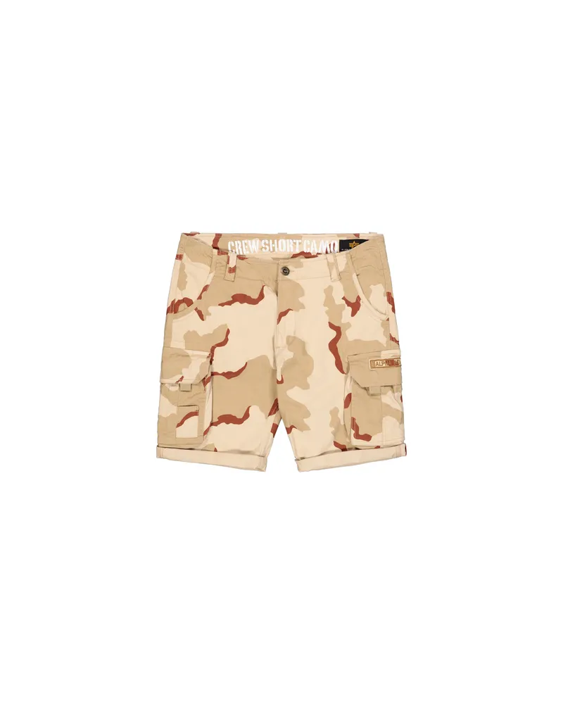 Alpha Industries Camouflage Crew Shorts Camouflage