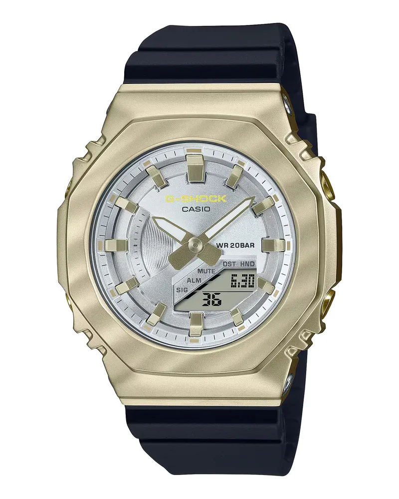 Casio G-shock Damen Schwarz Uhr GM-S2100BC-1AER Schwarz