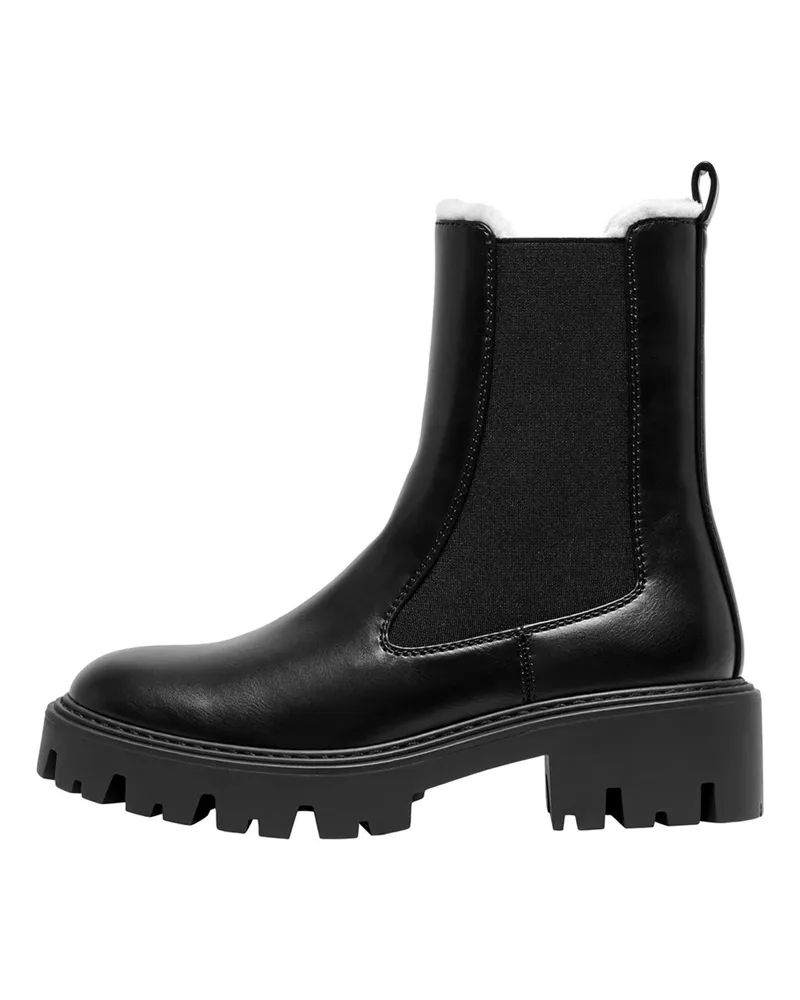 only Betty-9" Stiefeletten für Damen (Schwarz Schwarz