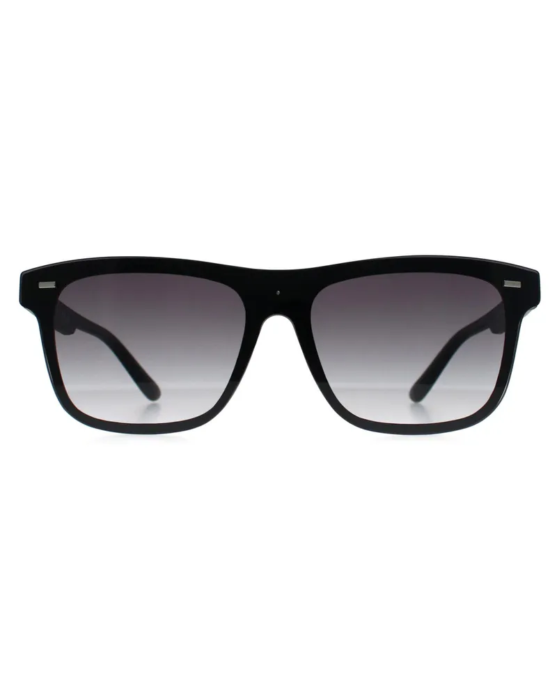 Guess Square Sonnenbrille GF0183, matt, Verlaufsgläser - Schwarz Schwarz
