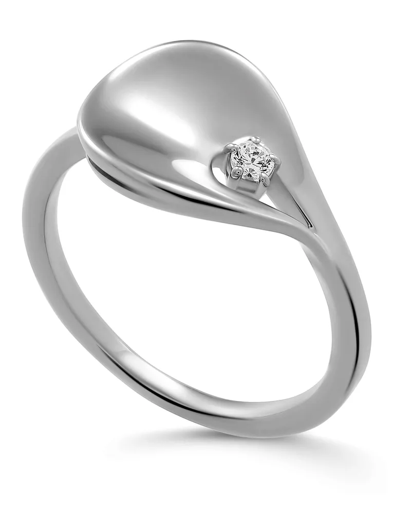 Orphelia Etoile' Damen-Ring aus 925er Sterlingsilber – Silber ZR-7524 Silber