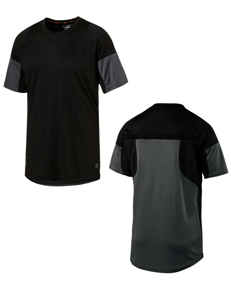Puma ftblNXT Graphic Herren T-Shirt in Schwarz/Grau Schwarz