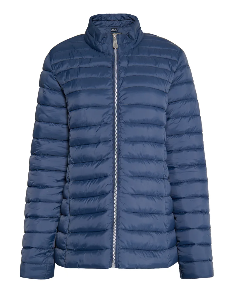 FAINA leichte Steppjacke Damen Marine Marineblau