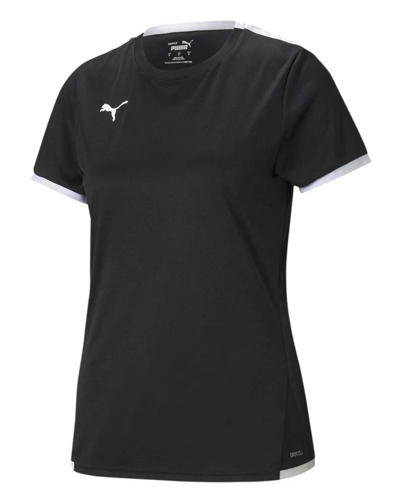 Puma Team Liga" Trikot für Damen (Schwarz Schwarz
