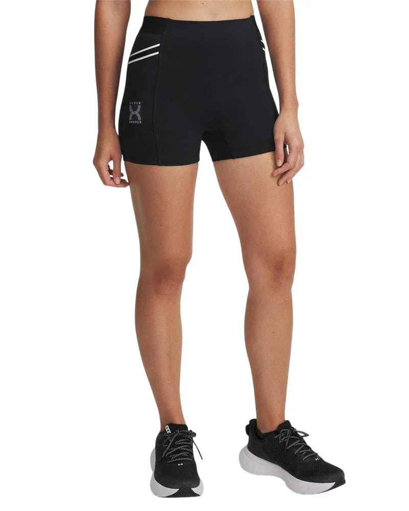 Under Armour 96" Laufshorts für Damen (Schwarz Schwarz