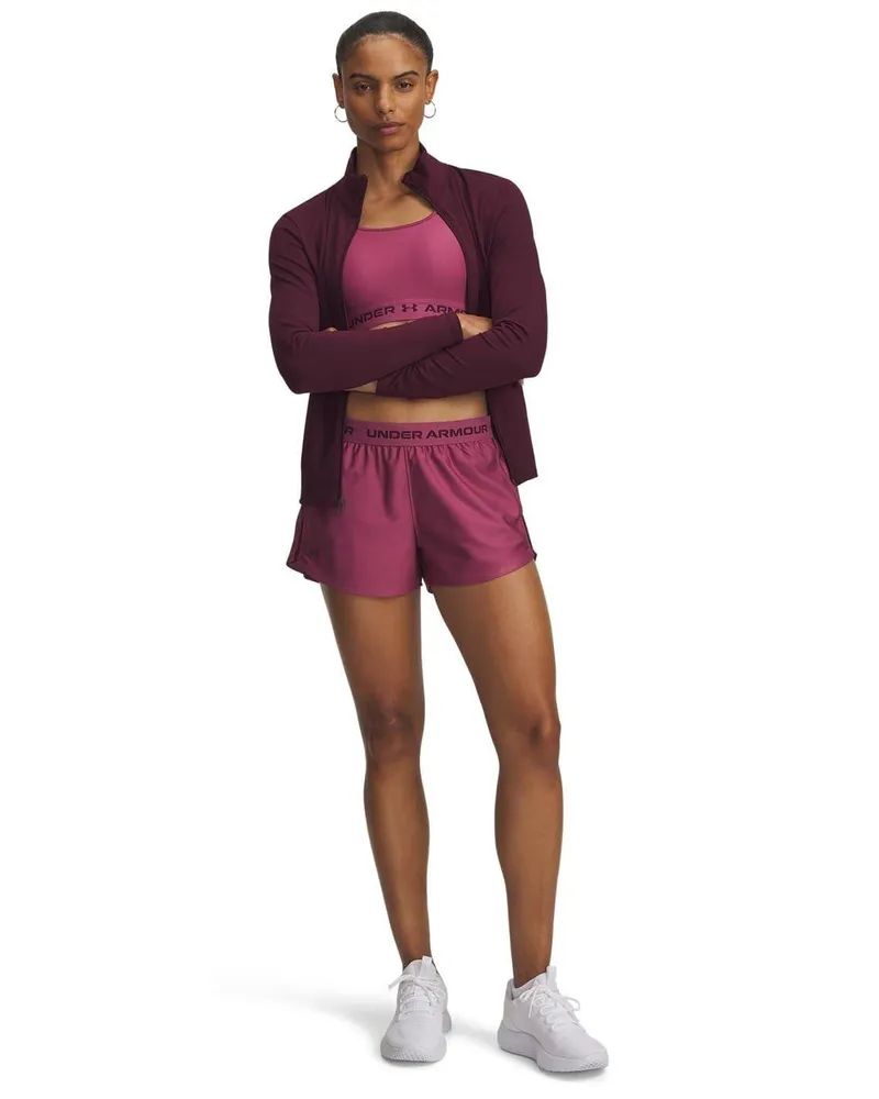 Under Armour Play Up" Shorts für Damen (Fuchsie/Abenddämmerung Fuchsia