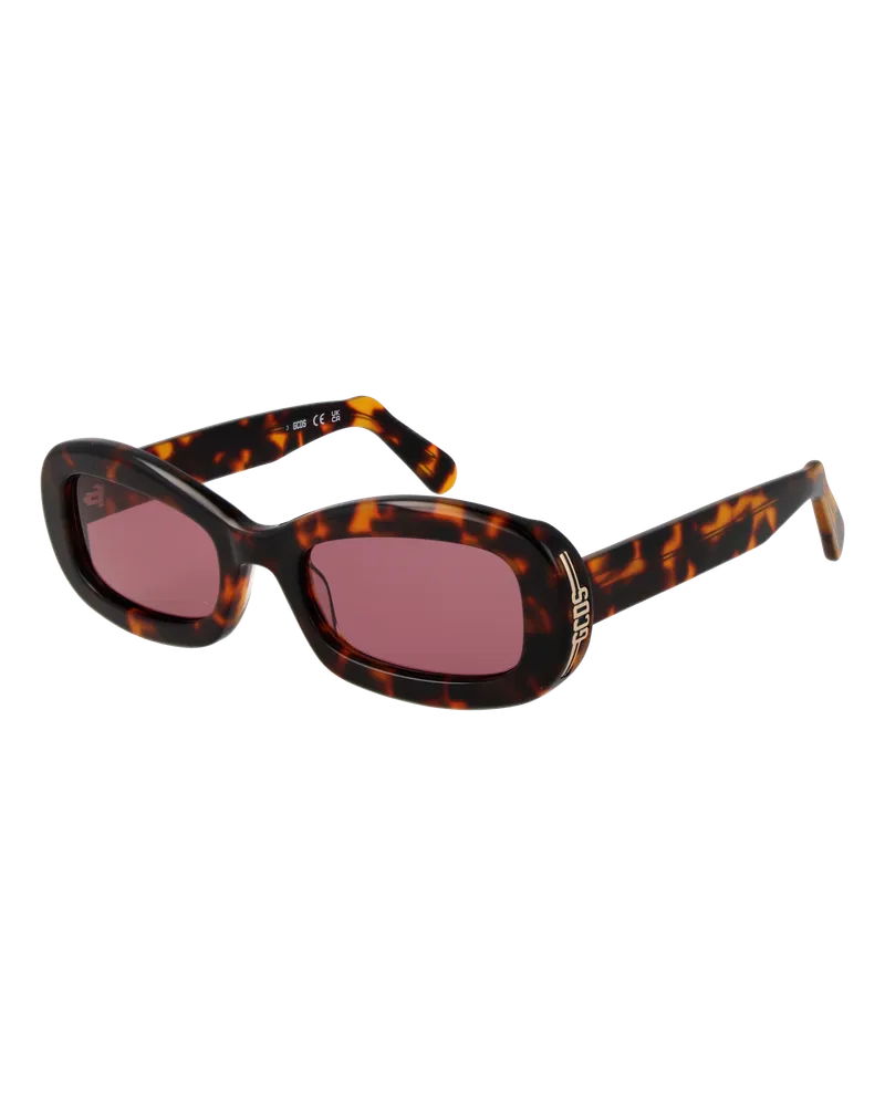 GCDS Sonnenbrille GD0027 52S 53 Braun