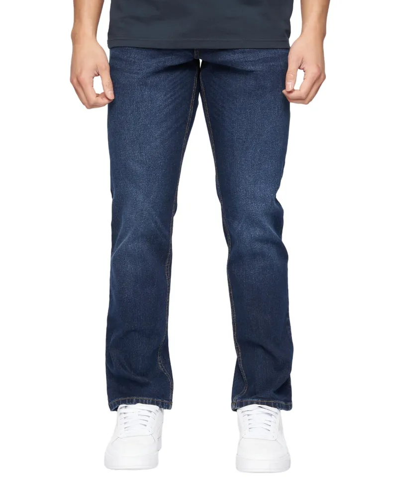 CrossHatch Chas" Jeans für Herren (Dunkle Waschung Marineblau