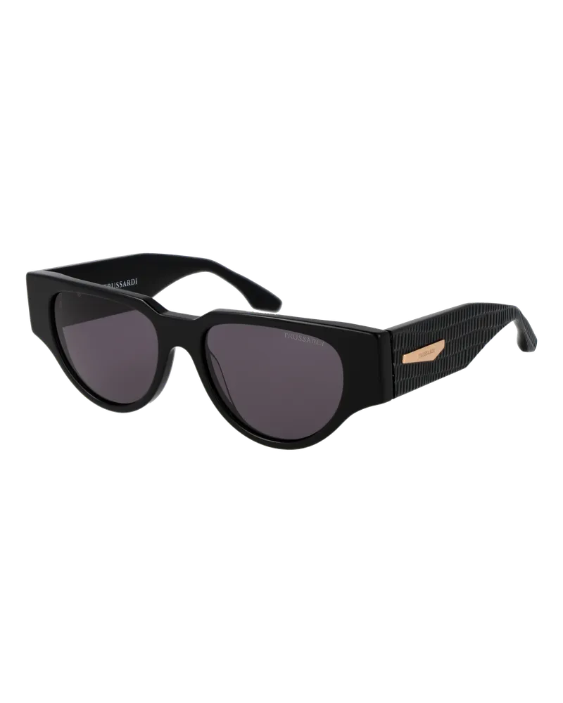 Trussardi Sonnenbrille TSW9035 A01 54 - Schwarz Schwarz