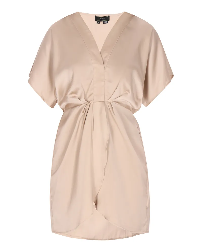 FAINA Kleid Damen Beige Beige