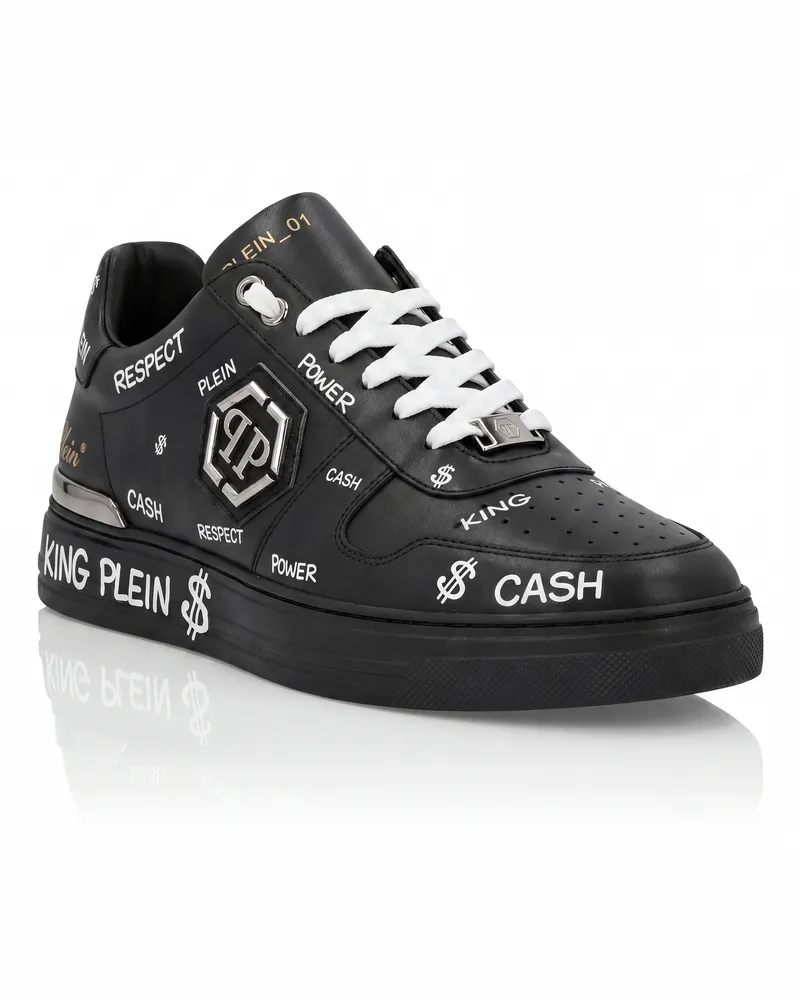 Philipp Plein Low-Top-Sneaker - Schwarz Schwarz
