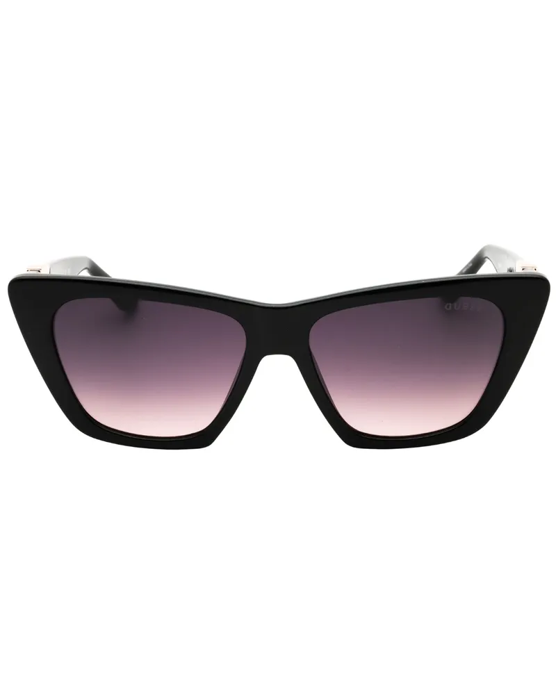 Guess Glänzende Schwarze Sonnenbrille Von Schwarz