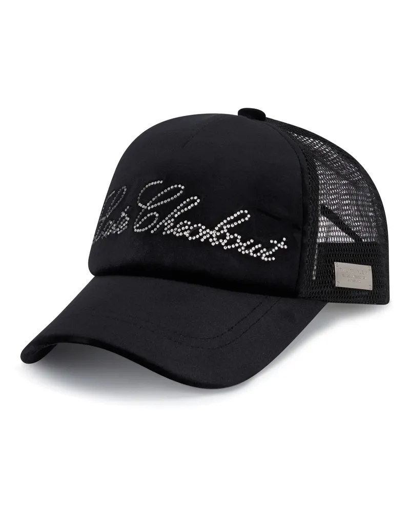 Philipp Plein Baseballkappe Crystal Schwarz