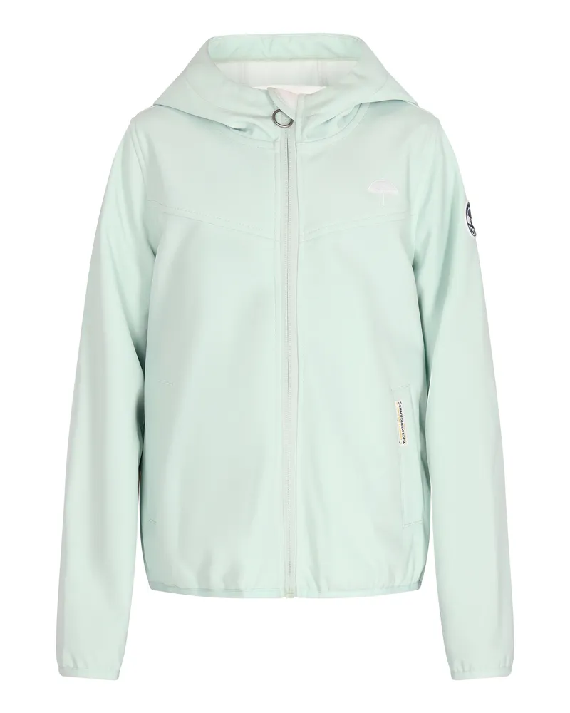 Schmuddelwedda Softshellblouson Mädchen (Kids) Pastellminze Mintgrün