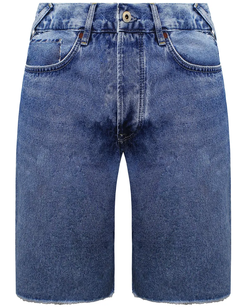 Pepe Jeans Relaxed Fit Belife Herren Denim-Shorts Blau