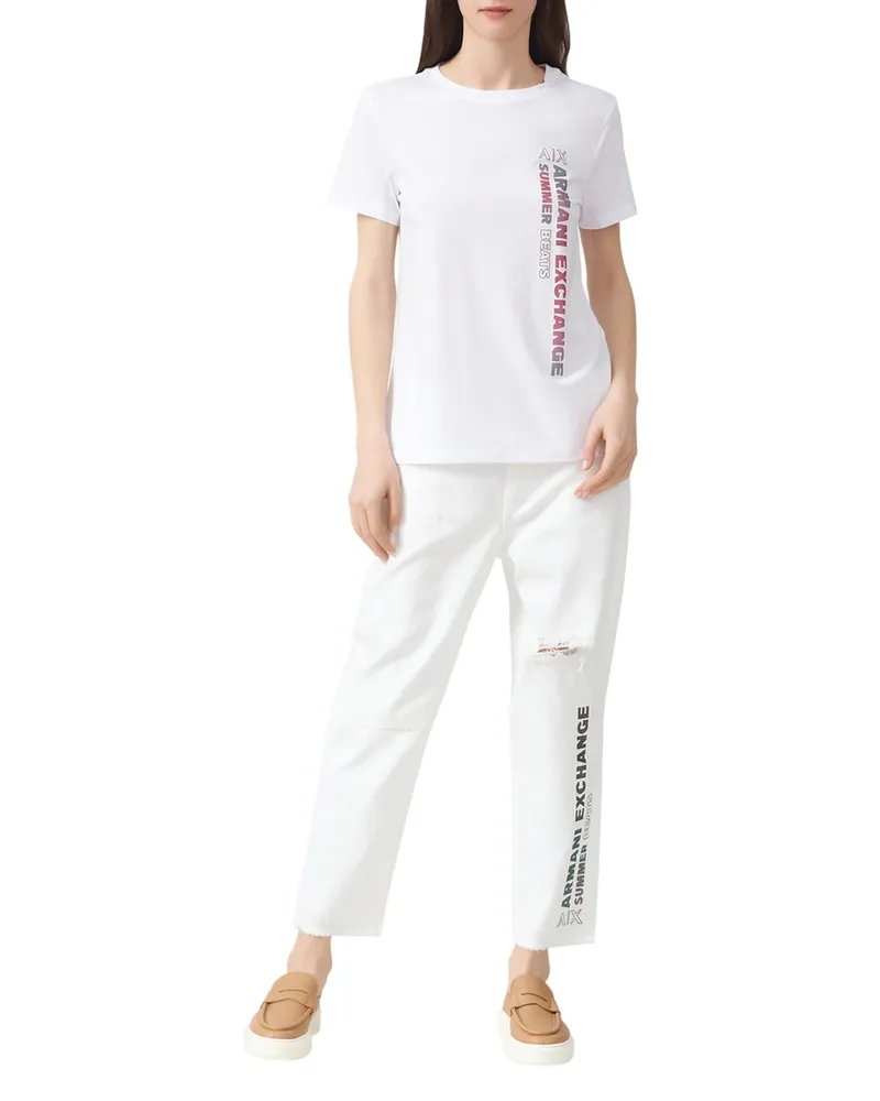 Armani Exchange Jeans für Damen (Weiß Weiß