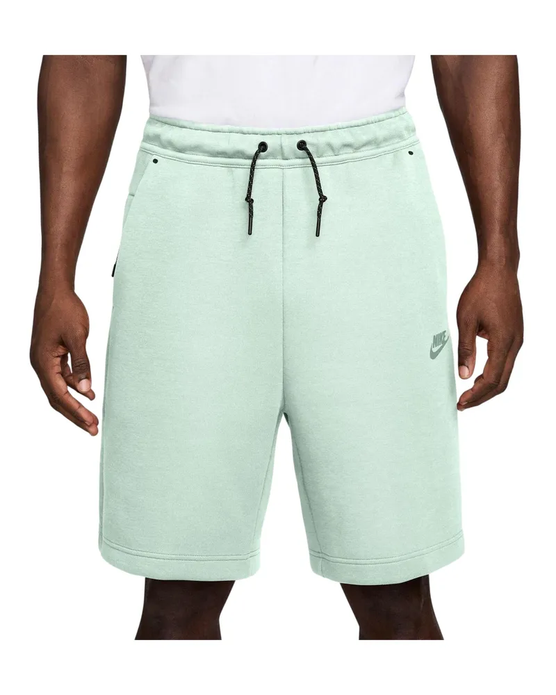 Nike Tech" Shorts für Herren (Helles Silber Hellgrün
