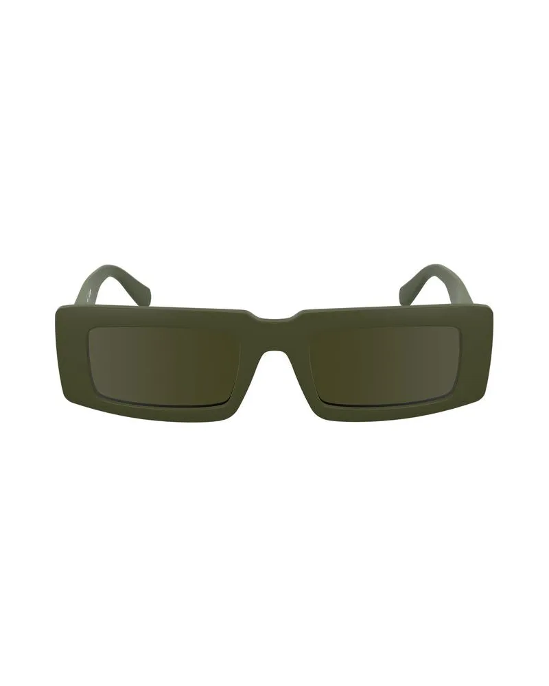 Calvin Klein Sonnenbrille mit bio-basierendem Stoff (Damen) - Grün Grün