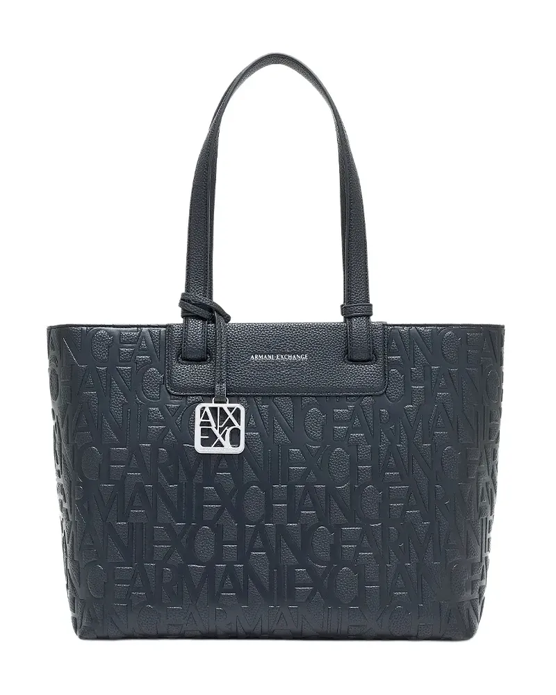 Armani Exchange Damenhandtaschen-Shopper - Schwarz Schwarz
